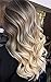 Ugeat 22inch 20Pcs 50Gram Tape in Hair Extensions Human Hair Ombre Tape in Real Remy Hair Extensions Tape in Ombre Hair Extensions Brown and Blonde Human Hair