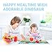 Disposable Stick-on Placemats 40 Pack for Baby & Kids Table Topper Disposable, Toddler Placemats in Reusable Pouch 12