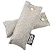 Mini California Home Goods Naturally Activated Air Purifying Bag, Shoe Charcoal Deodorizer, Odor Eliminator, 50g (2 Pack)