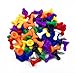 Hyamass 80pcs Colorful Plastic 24mm Pawns Pieces for Board Games, Tabletop Markers Component