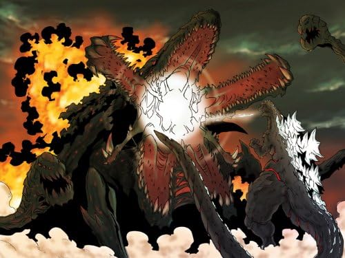 Godzilla vs Biollante Gojira tai Biorante Art 24x18 Print Poster