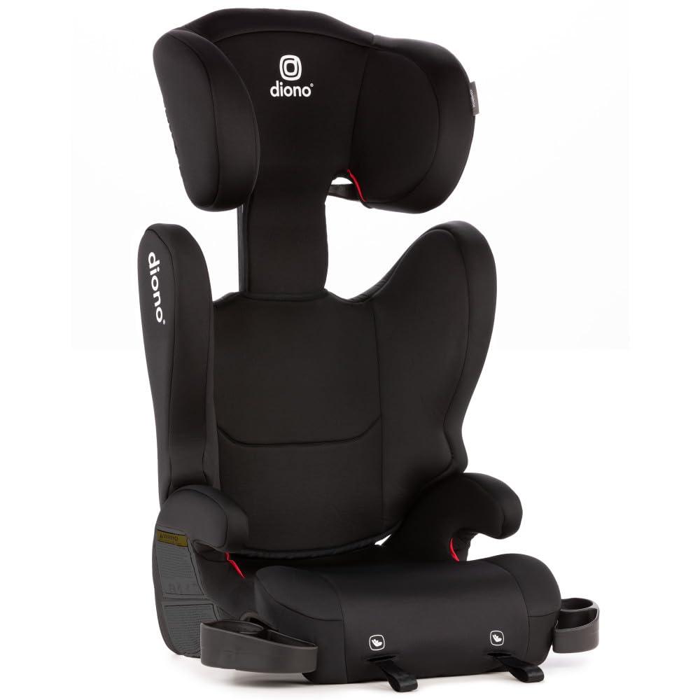 Diono Cambria LE, 2-in-1 Belt Positioning Booster Seat,Backless and High-Back Booster seat for Children from 40—120 lb,17" Wi