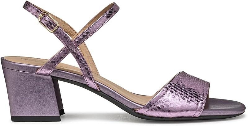 D New ERAKLIA 50 B, Sandalia Tacón Mujer, Lilac, 35 EU