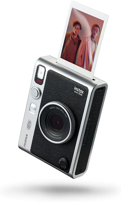 INSTAX mini EVO 2-in-1 Camera and Printer with 2.7 inch LCD, 10 Lens