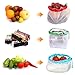 Premium Reusable Produce Mesh Bags, 12 Pack Washable Eco Friendly grocery bags with Drawstring For Shopping Storage, Fruit, Vegetable, and Toys