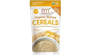 NurturMe Organic Infant Cereals, Quinoa + Banana, 3.7 Ounce