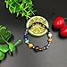 sdsruioo Handmade Solar System Bracelet Universe Galaxy The Nine Planets Guardian Star Natural Stone Beads Bracelets Bangles For Women and Men Gift (Adjustable Size)