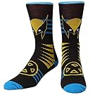 Wolverine with X-Men Logo Adult Crew Socks