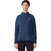 Mountain Hardwear Women's Microchill Full Zip Jacket, Outer Dark Heather, M