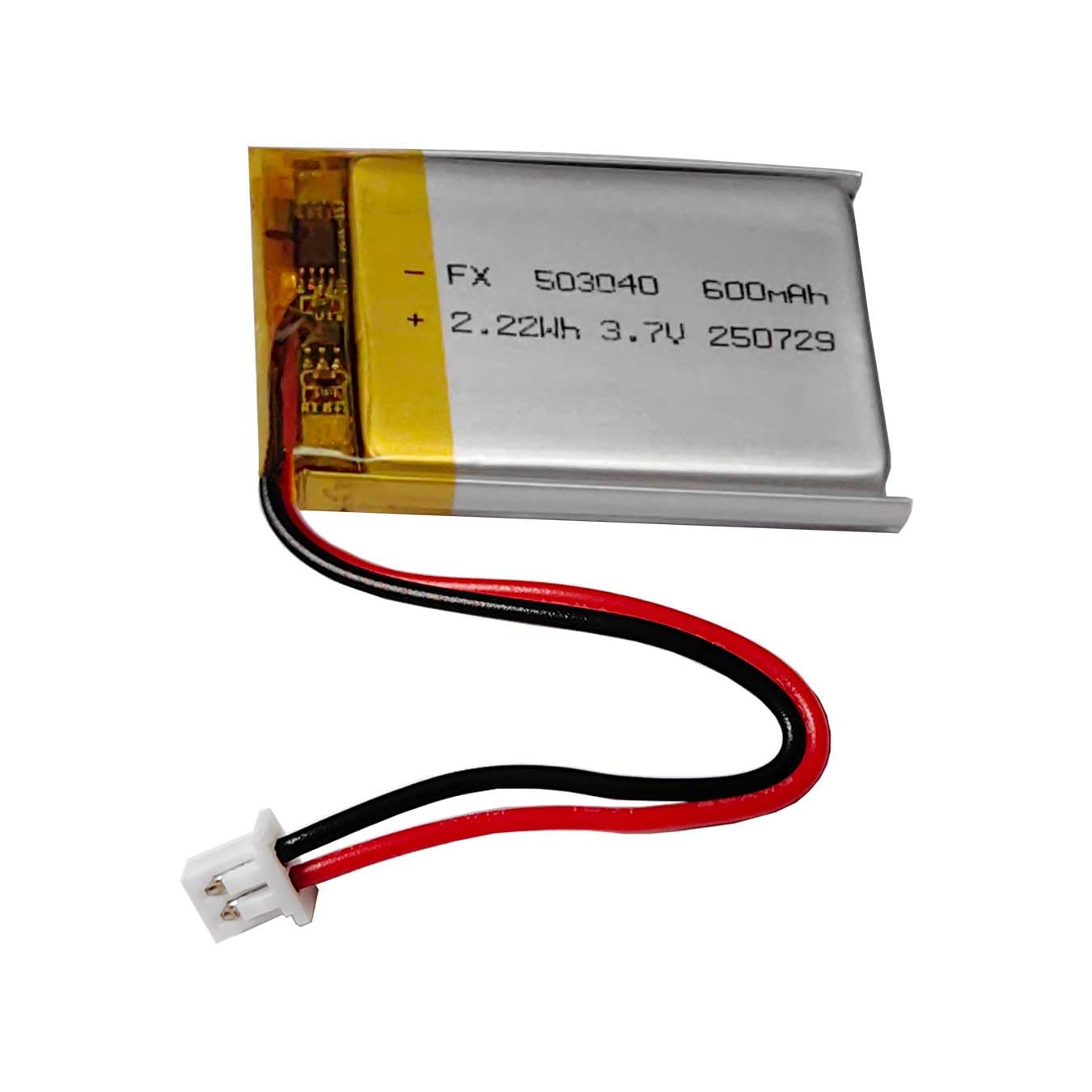 XINLANTECH 503040 600mAh Lipo Battery Replacement for Cozmo Vector Robot SkyBell HD WiFi Video Doorbell Flysight FPV Watch Dash Camera GPS Driving Recorder Wireless Speaker