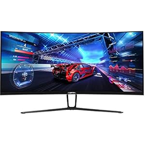 Sceptre 35 Inch Curved UltraWide 21: 9 LED Creative Monitor QHD 3440×1440 Frameless AMD Freesync HDMI DisplayPort Up to…