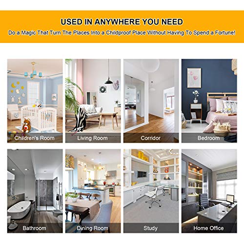 Babepai Outlet Plugs Covers Baby Proofing Electrical Child Protector Safety Caps Wall Plug Socket Covers for US 3-Prong and 2-Prong Durable Accidental Shock Hazard Prevention Guards 50 Pack White - Thumbnail 6