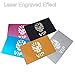 Ebamaz Metal Business Card Aluminum Plate for Laser Engrave or Sublimation Print 86X54X0.2mm Pack of 25PCS (Black, Blank,Thin,Not Suitable as luxury Business Card)