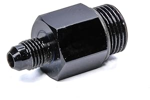 Nitrous Express 11725 Lightning 500 Bottle Nipple Size 6AN Lightning 500 Bottle Nipple