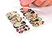 48 Sheets Halloween Nail Art Water Transfer Decals Manicure Skull Stickers