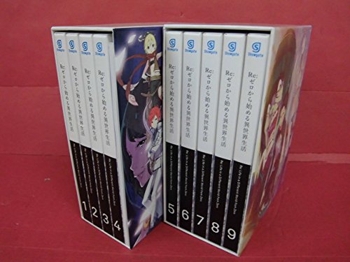 Dvd 中古美品 Box B077cpdn リゼロ 9巻セット Re ゼロから始める異世界生活 その他 予約販売品 Anoual Ma
