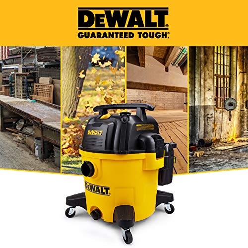 DeWALT DXV10P 10 gallon Quiet Poly Wet Dry Vacuum Yellow Pricepulse