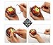 WINCSPACE Wrist Trainer Power Arm Strengthener Essential Gyroscopic Wrist and Forearm Exerciser Ball (Clear)