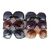 ETOSELL Women Vintage Oversized Square Sunglasses Frame Bent Leg Shades
