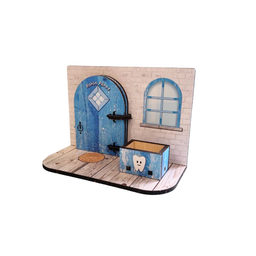 MADERCLIP Magic Door Ratoncito Perez (Blue)