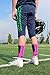 MadSportsStuff Pink Ribbon Breast Cancer Awareness Support Athletic Crew Socks