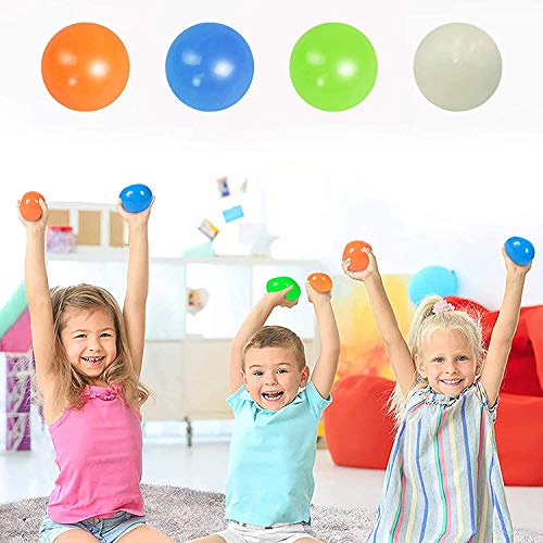 MARLBSIDE Ceiling Sticky Balls, Glow Squishy Stress Balls, Gobbles