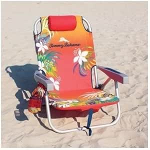El Tommy Bahama mochila silla de playa (Islas): Amazon.es: Jardín