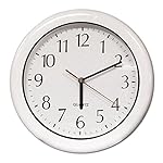 Poolmaster 52600 12" Clock - White
