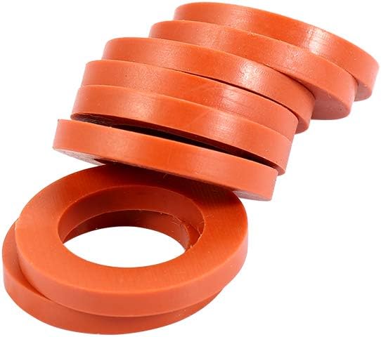 ZKZX Garden Hose Washer Heavy Duty Rubber Washer, Fit All Standard 3/4" Garden Hose Fittings (40 Pieces)(red) : Garden & Outdoor