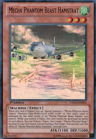 Yu-Gi-Oh! - Mecha Phantom Beast Hamstrat (LTGY-EN025) - Lord of the Tachyon Galaxy - 1st Edition - Ultra Rare