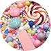 EASYCITY Fairy Putty Fluffy Mango Butter Slime, Fluffy Floam Slime Stress Relief Toy Scented Sludge Toy for Kids and Adults 200ML(7oz)
