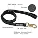 Beirui Genuine Leather Dog Leash - 5 Foot by 5/8 Inch - MultiPurpose Dog Leads - Training & Walking - Best Choice for Pitbull Mastiff etc. Large Macho Dogs,Brown