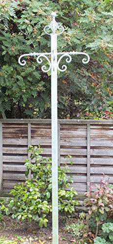 Wrought Iron Bird Feeder Pole 2 5 Meters High Buy Online In
