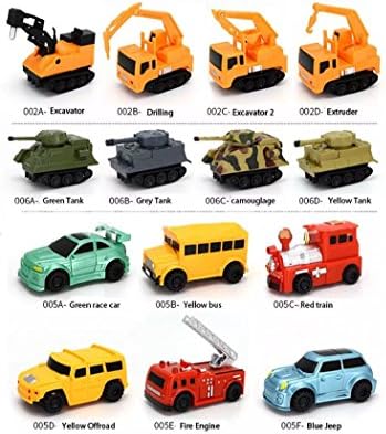 Magic Inductive Truck [Choose You Car Truck Tank] Magic Toy Car for Kids &amp; Children Best MINI Magic Pen InductiveSame Day Shipping (Yellow - Bus)