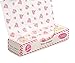 Wax Paper,Food Picnic Paper,50 sheets Grease Proof Paper,Waterproof Dry Hamburger Paper Liners Wrapping Tissue for Plastic Food Basket By Meleg Otthon(floral pattern)
