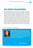 Image de les crises financières ; histoires mécanismes et enjeux (2e édition)