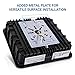 Hyperikon LED Canopy Light 45W (150W-225W Equivalent) 4400 Lumens, UL, Outdoor Commercial Fixture, Gas Station and Garage Lighting, 5000K