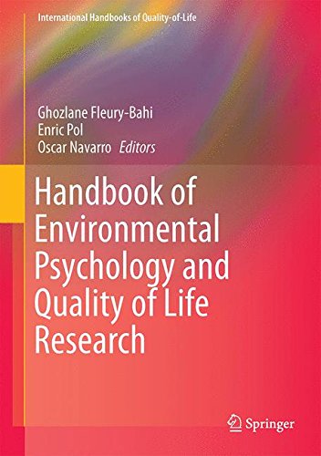 Handbook of environmental psychology and quality of lif…