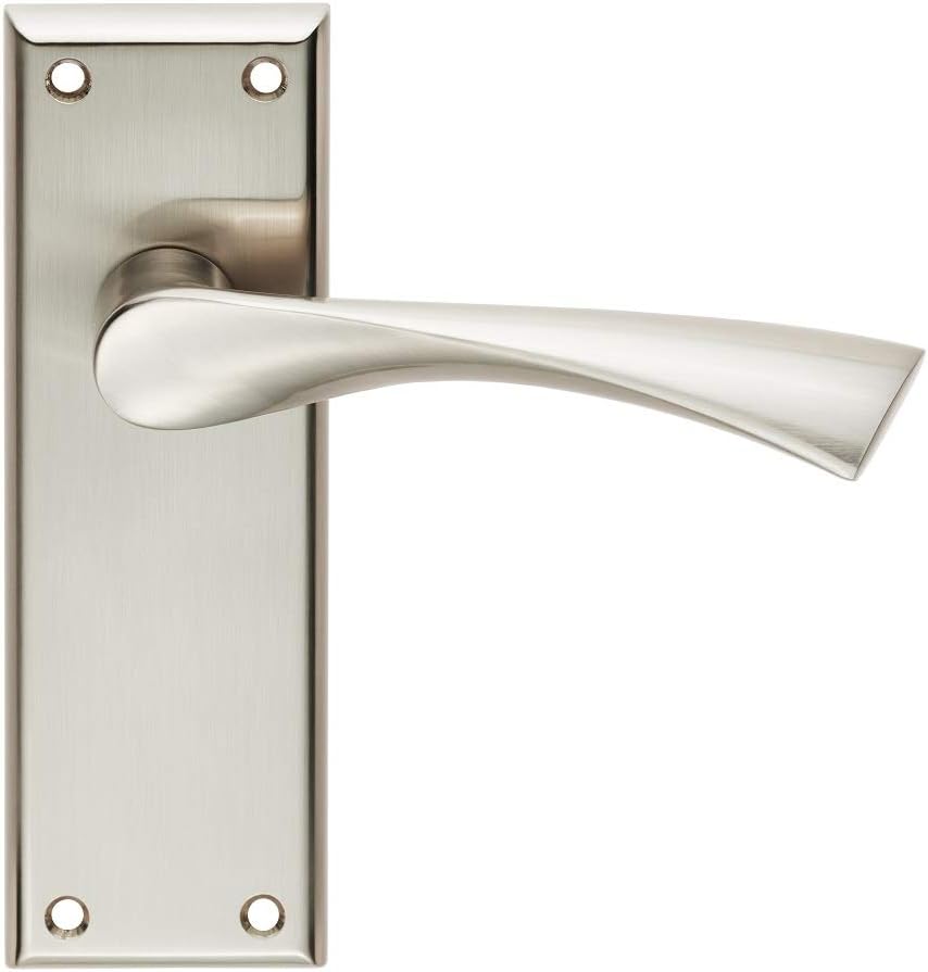 Carlisle Brass Venti Lever Door Handle on Backplate - Latch