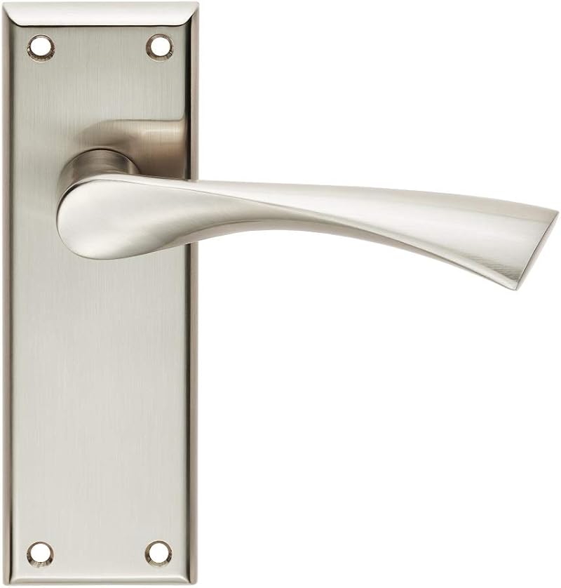 Carlisle Brass Venti Lever Door Handle on Backplate - Latch