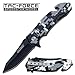 Tac-Force TF-762DW Tactical Assisted Opening Folding Knife, 4.5-Inch Closed