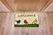 Welcome Doormat by Castle Mats, Size 18 x 30 inches, Non-Slip, Durable, Made Using Odor-Free Natural Fibers