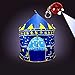 TentTrix Kids Play Tent - Indoor / Outdoor Blue Prince Castle Tent - GLOW IN THE DARK Stars & Flashlight