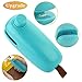 [2018 Upgrade] Mini Bag Sealer, 2 in 1 Chip Bag Heat Sealer and Cutter Hand Held Portable Chip Saver for Plastic Bags Food Storage Resealer Green (Battery Not Included)