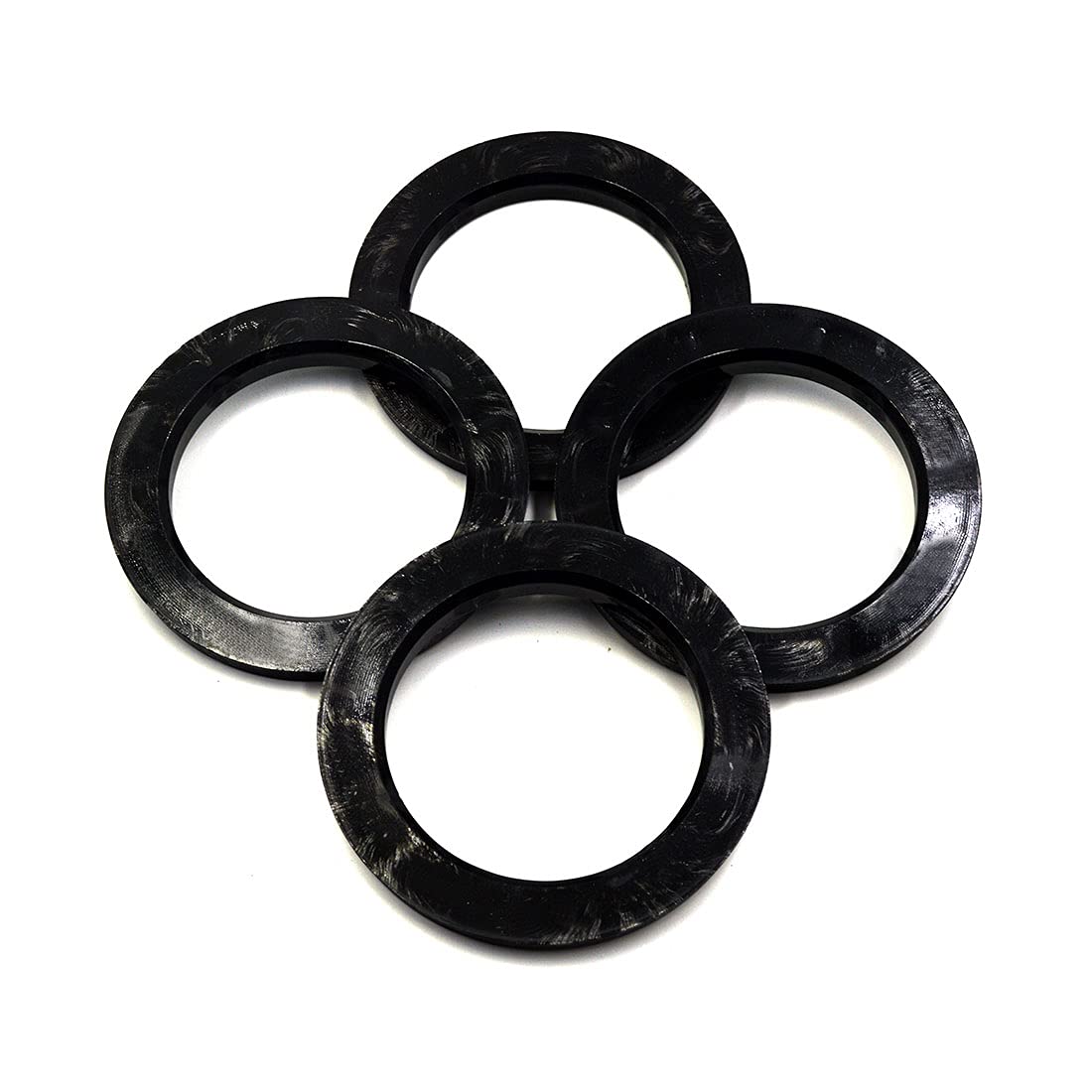 GoldenSunny 78.1 to 108 Hub Centric Rings, Black Plastic Hubcentric ...