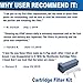 Medihealer Cartridge Filter Kit for Soclean 2, Filter Replacement Kit for CPAP Cleaner and Sanitizer Machine, So Filters Parts - Clean Cartridge Carbon Filter Kit Supplies by Medihealer 2