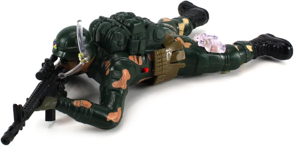 crawling army man toy