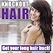 Knockout Hair Fits like a Halo Hair Extensions, 16-Inch, Human, 120 Grams, Darkest Blonde Light Blonde Mix - #12/T-03-16