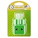Italy Travel Adapter by Yubi Power 2 in 1 Universal International Travel Adapter plug with 2 Universal Outlets - Green - Type L for Chile, Ethiopia, Italy, Lybia, Syria, Tunisia, & Uruguay 2 PACK