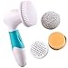 Epique Beauty Face Cleansing Brush System for Facial Scrubber - Waterproof Anti-aging Spa Kit Skin Cleanser - Deep Pore Exfoliating and Cleansing Body - Callus Remover Tool, Suitable Women and Men